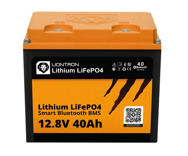 LIONTRON LiFePO4 12,8V 40Ah LX smart BMS s Bluetooth LISMART1240LX