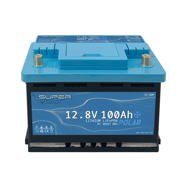 SuperVolt 100Ah 12,8V Polar Supervolt POLAR LiFePO4 100Ah 12,8V lithiová baterie s ohřívačem