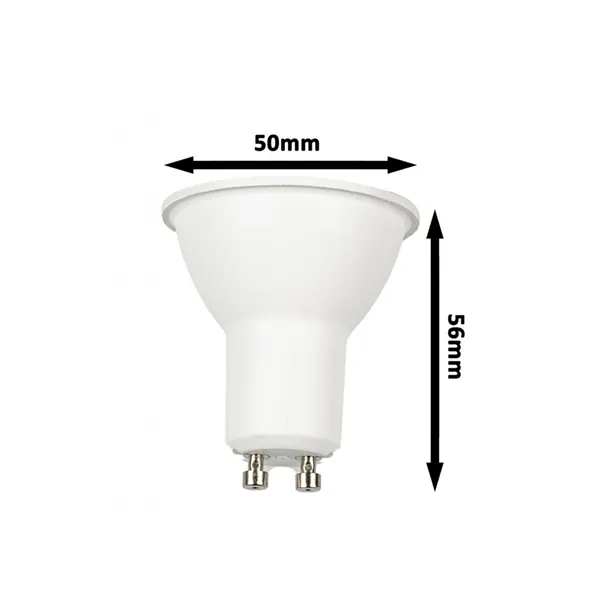 RGBCW GU10 5W-65 žárovka+ovladač (studená)