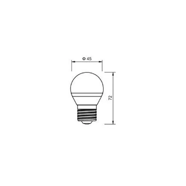 LED žárovka E27 LU5W-260, studená bílá 032293 T-LED