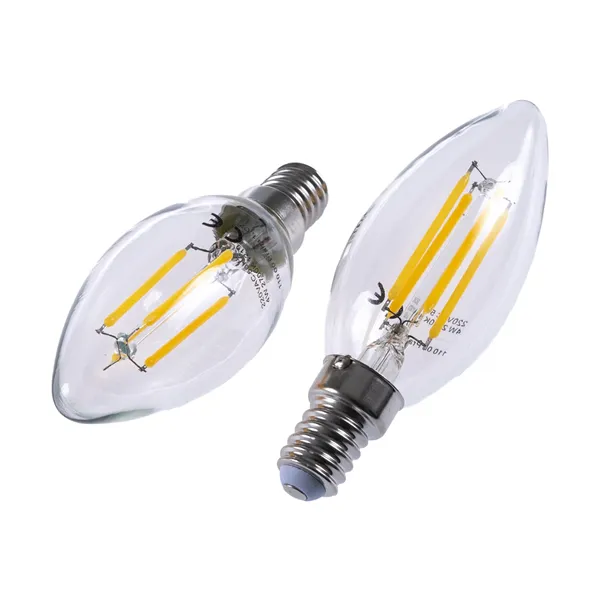 LED žárovka E14 C35 4W FILAMENT