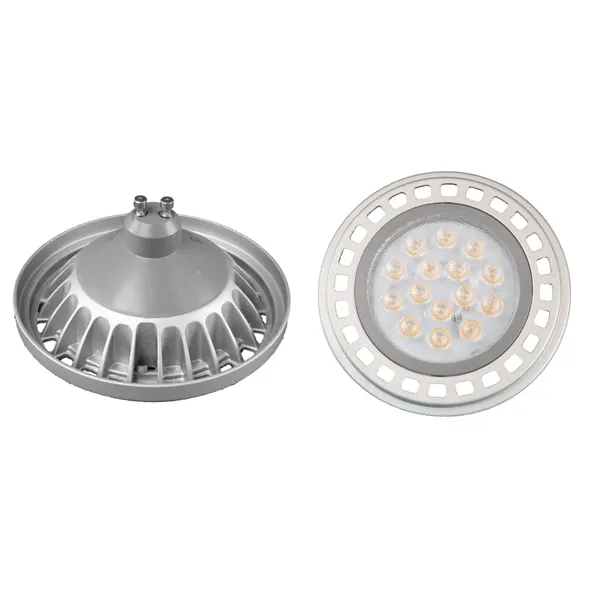 LED žárovka GU10 AR111 X45/100 15W, teplá bílá 03543