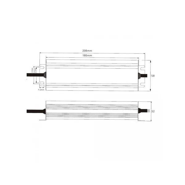 LED zdroj 12V 150W SLIM-12V-150W 056131 T-LED