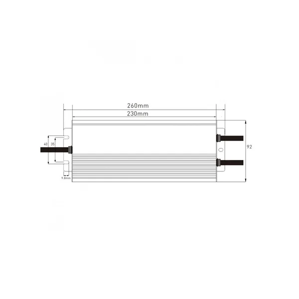 LED zdroj 12V 500W SLIM-12V-500W 056134 T-LED