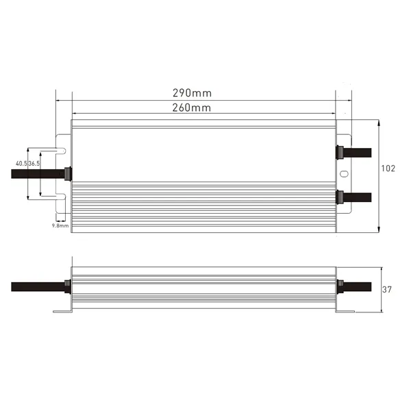 LED zdroj 24V 600W SLIM-24V-600W 056235