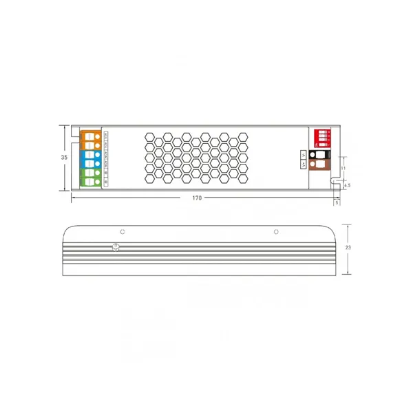 LED zdroj 12V 60W zdroj INTELI-12-60 056551 T-LED