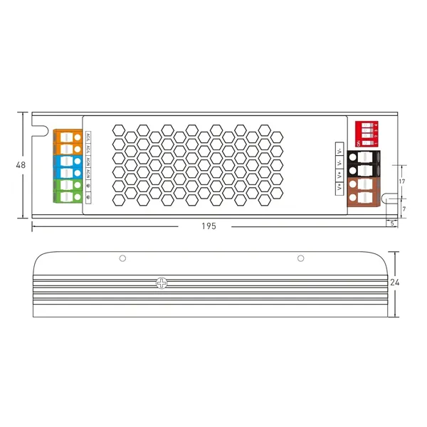 LED zdroj 12V 150W zdroj INTELI-12-150 056553