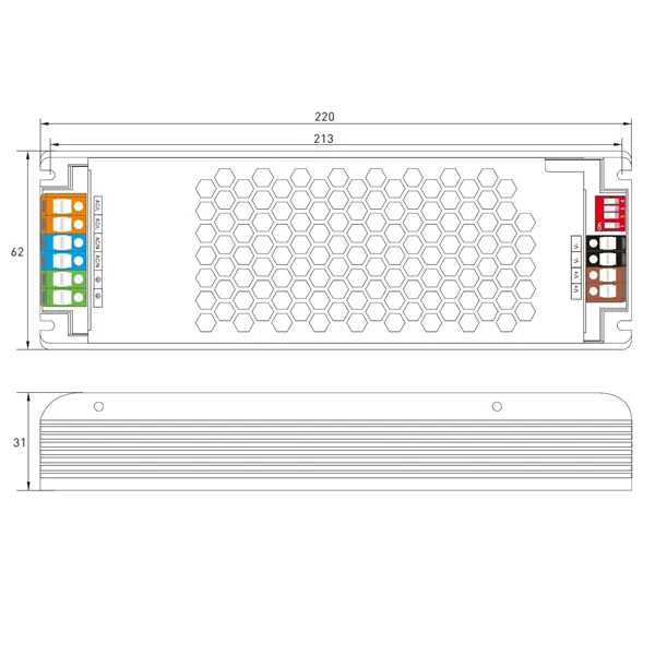 LED zdroj 24V 500W zdroj INTELI-24-500 056578