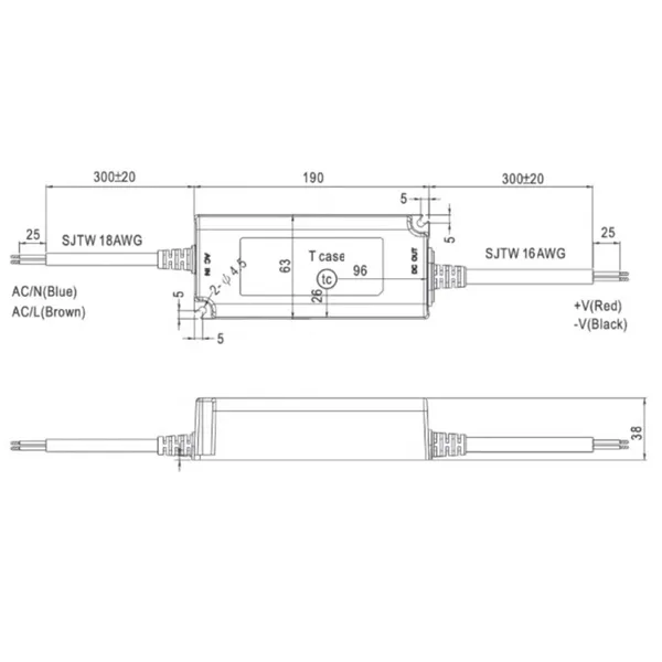 LED zdroj 12V 200W LPV5-12-200 Záruka 5 let 056704