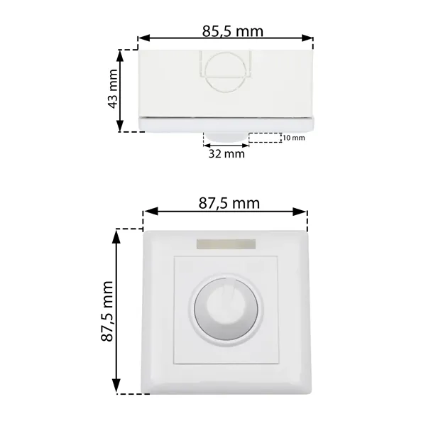 LED ovladač stmívač M2 06103