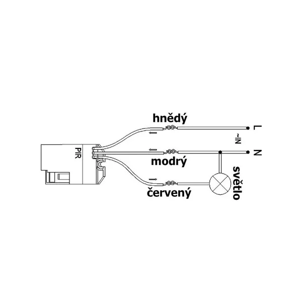 Pohybové čidlo IS24-SONDA 06827 T-LED