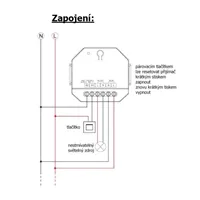 SMART spínač dimLED ZIGBEE PR SPZ15A 069066