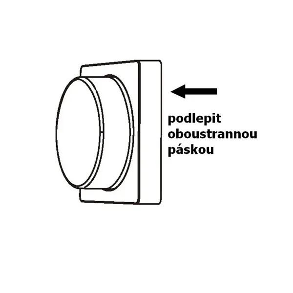 Ovladač dimLED OV KN1K černý 069104