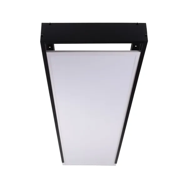 Rám LED panelu 30x120cm 65mm pro přisazení černý 102327