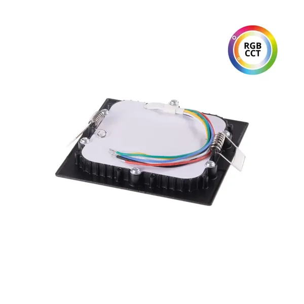 LED panel 24V 9W RGBCCT 24HB9 čtverec 102342 