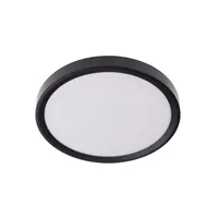 LED panel PANKA 30W CCT černé kulaté stropní 102409 