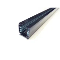 Nástěnná třífázová lišta 3F, 100cm černá lišta 105609 T-LED