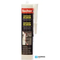 Silikon sanitární 310ml, Bílý FISCHER 525018