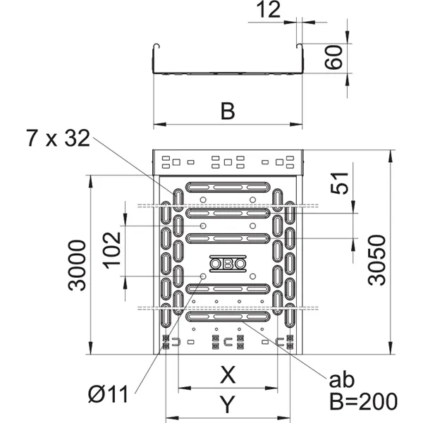 Kabelový žlab RKS-Magic® 60 FS 6047638 RKSM 620 FS