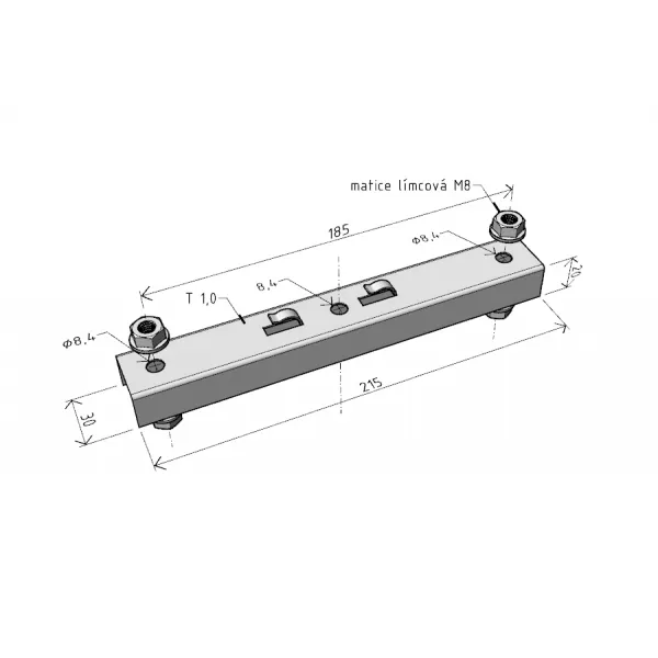 Podpěra PZM 150 "GZ" (PZ 150) - pro žlab