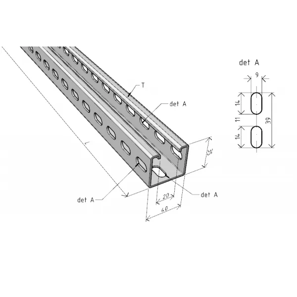 Stojna STPM   6000 "SZ" (2,0 mm) prostor