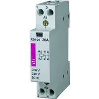 R20-11 230V Modul. stykač 20A, 2 pól, 1m