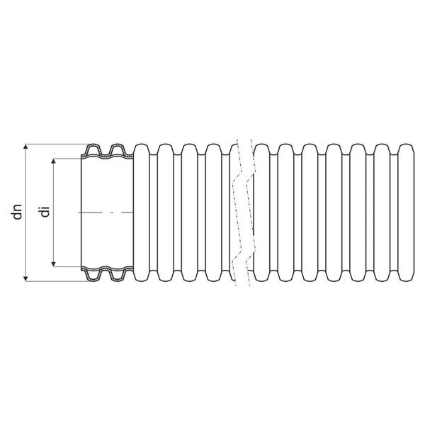 TRUBKA KOPOFLEX 40 černá/UV STABILNÍ KF 09040_UVFA