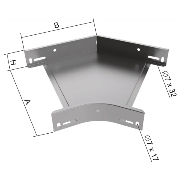 OBLOUK 45° NO 45X100X125_S